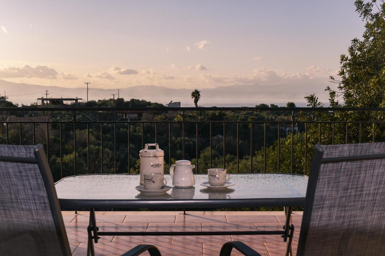 Amber Seaview Villa By The Olive Groves Calamata Exterior foto